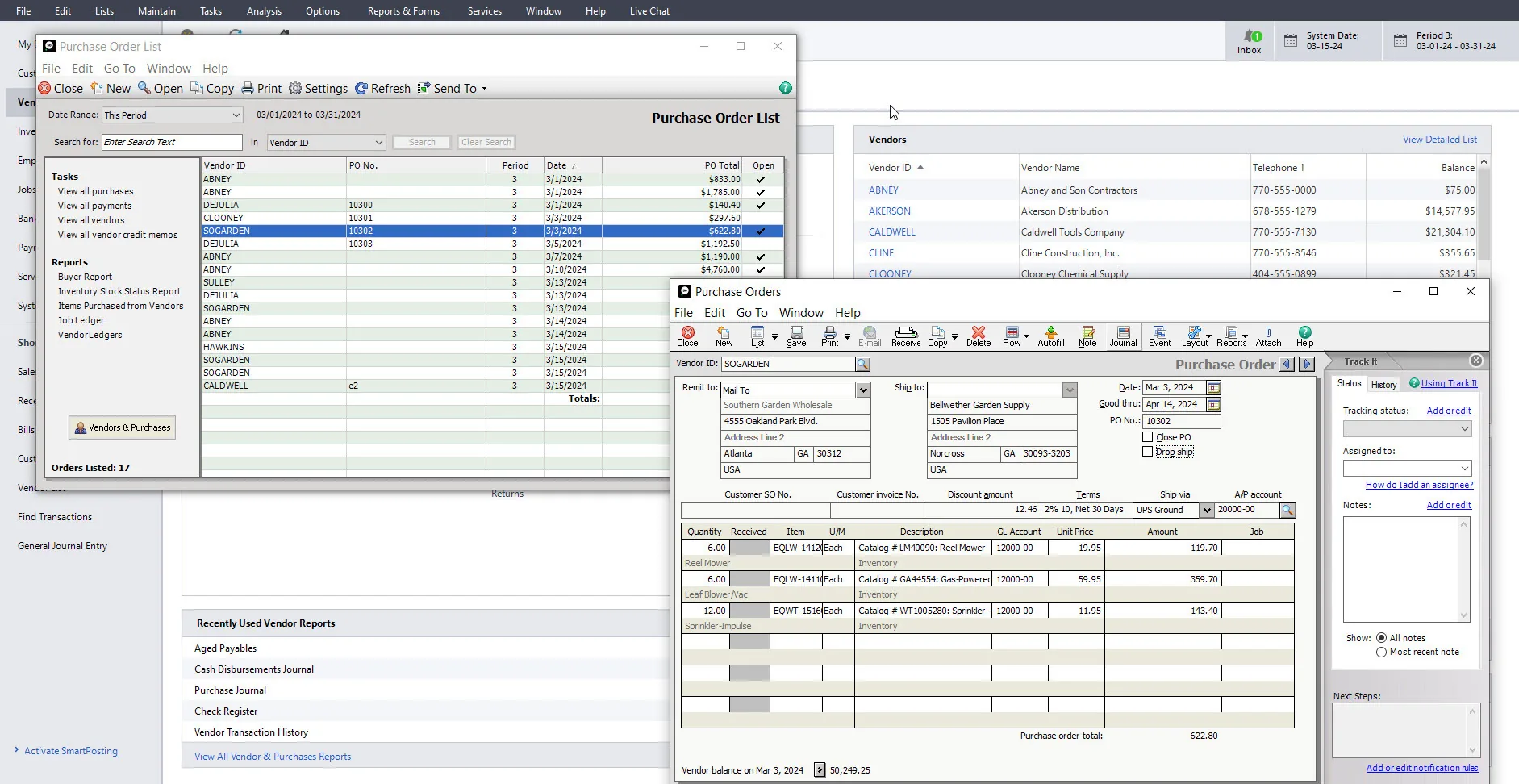 Screenshot of accounting software interface displaying financial data and tools for managing accounts efficiently.